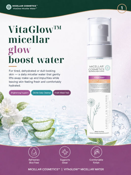 Micellar Cosmetics™ | VitaGlow Micellar Water™
