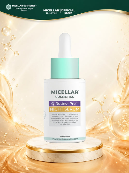 Micellar Cosmetics™ | Q-Retinol Pro™ Serum | Advanced Renewal Serum