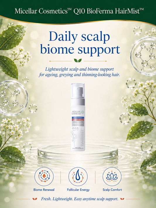 Micellar Cosmetics™ | BioFerma-Q10™ Probiotic Renewal HairMist™