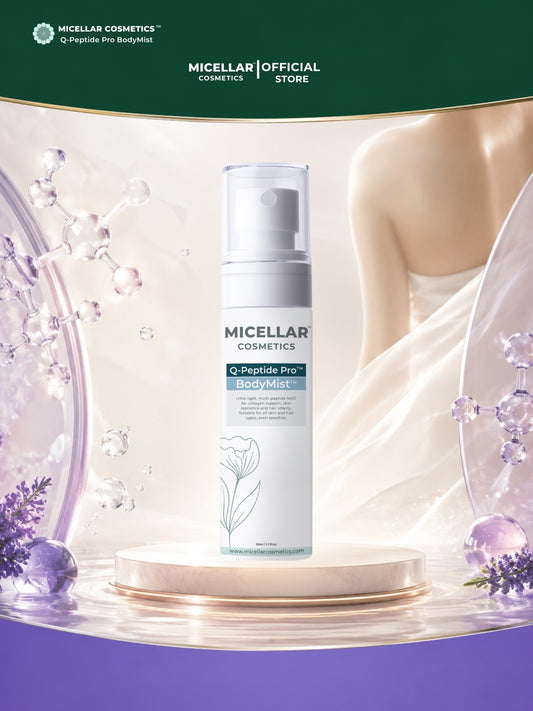 Micellar Cosmetics™ | Q-Peptide Pro™ BodyMist | Firming + Energy Complex