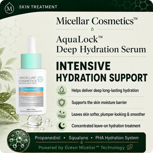 Micellar Cosmetics™ | AquaLock™ Deep Hydration Serum