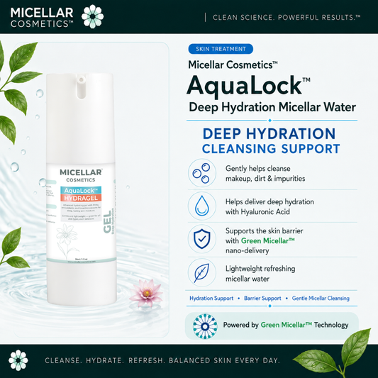 Micellar Cosmetics™ | AquaLock™ HydraGel | Intense Barrier Hydration