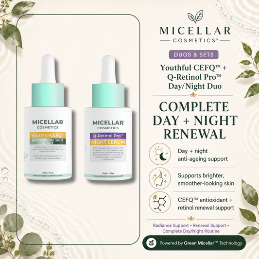 Youthful CEFQ™ + Q-Retinol Pro™ Day/Night Duo