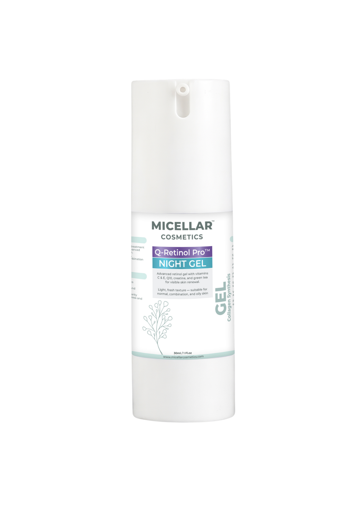 Q-Retinol Pro™ | 1% Retinol Night Renewal Gel