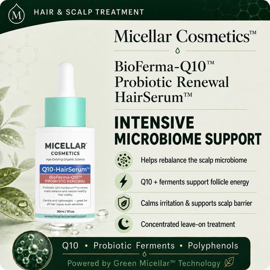 Micellar Cosmetics™ | BioFerma-Q10™ Probiotic Renewal HairSerum™