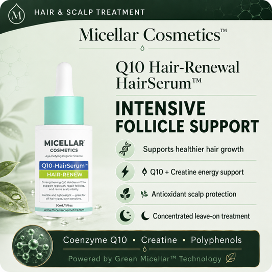 Micellar Cosmetics™ | Q10 Hair-Renewal HairSerum™