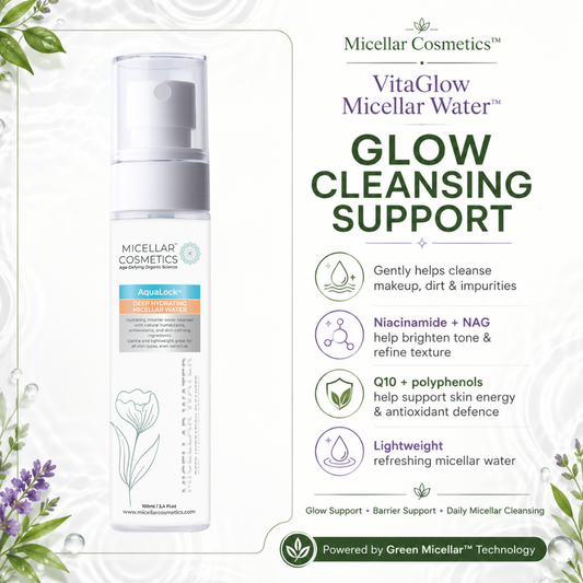 Micellar Cosmetics™ | VitaGlow Micellar Water™ | Glow Cleanse