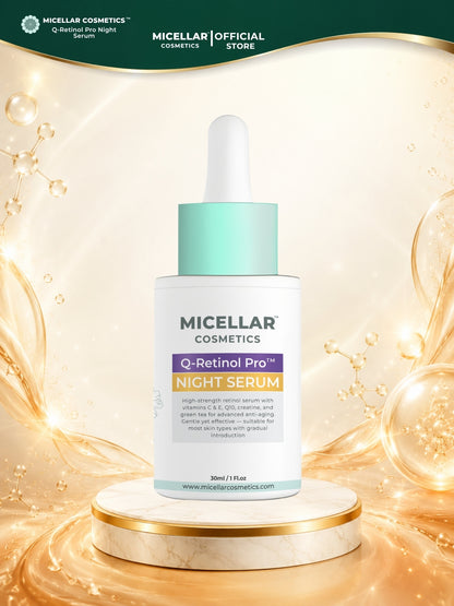 Micellar Cosmetics™ | Q-Retinol Pro™ Serum | Advanced Renewal Serum