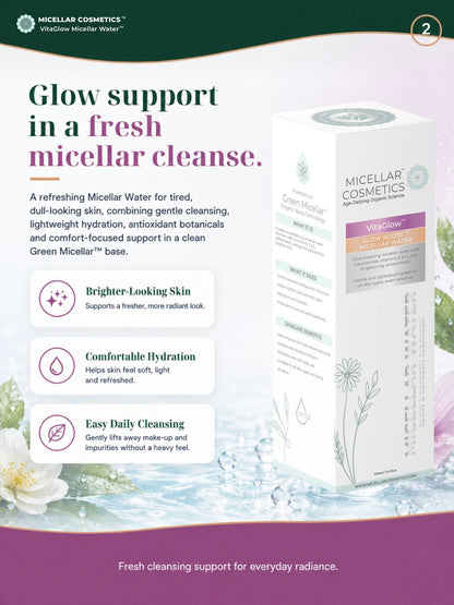 Micellar Cosmetics™ | VitaGlow Micellar Water™