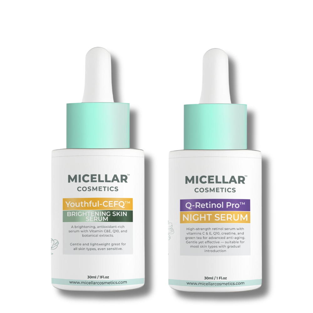 Youthful CEFQ™ + Q-Retinol Pro™ Day/Night Duo