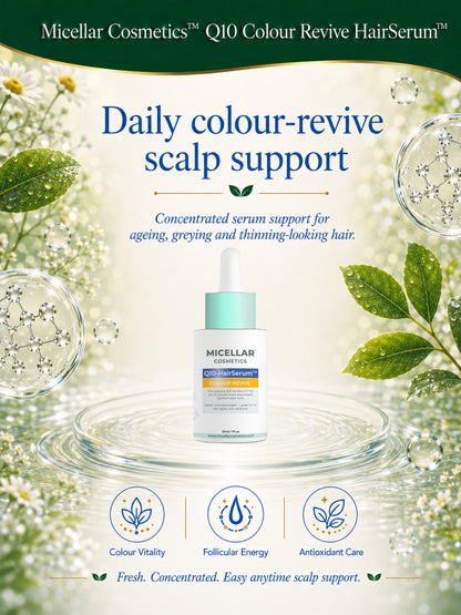Micellar Cosmetics™ | Q10 Colour-Revive HairSerum™