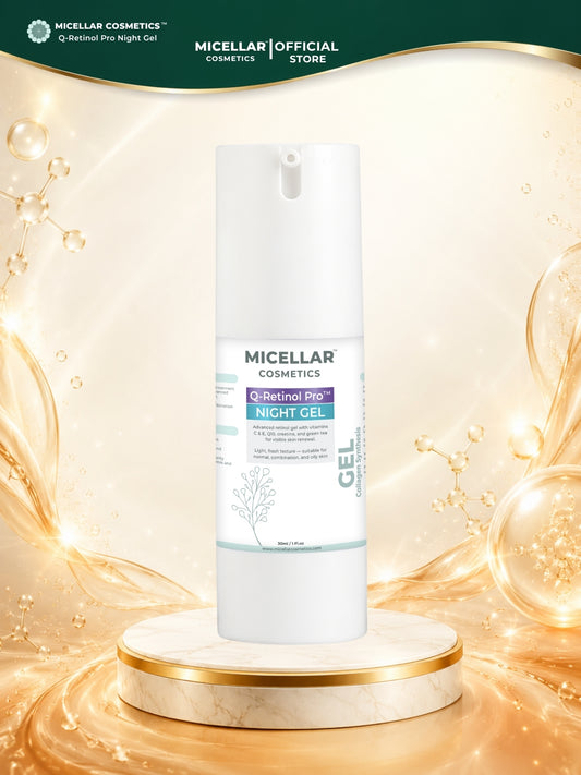 Micellar Cosmetics™ | Q-Retinol Pro™ Gel | Advanced Night Renewal Gel
