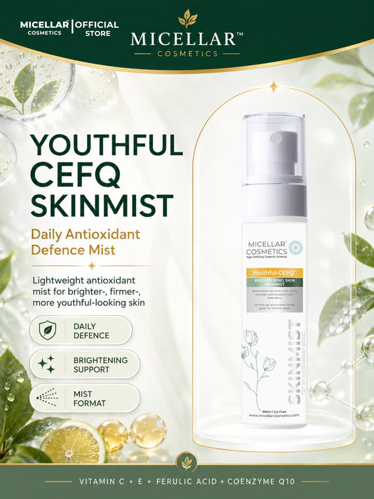 Micellar Cosmetics™ | Youthful-CEFQ™ Anti-aging SkinMist