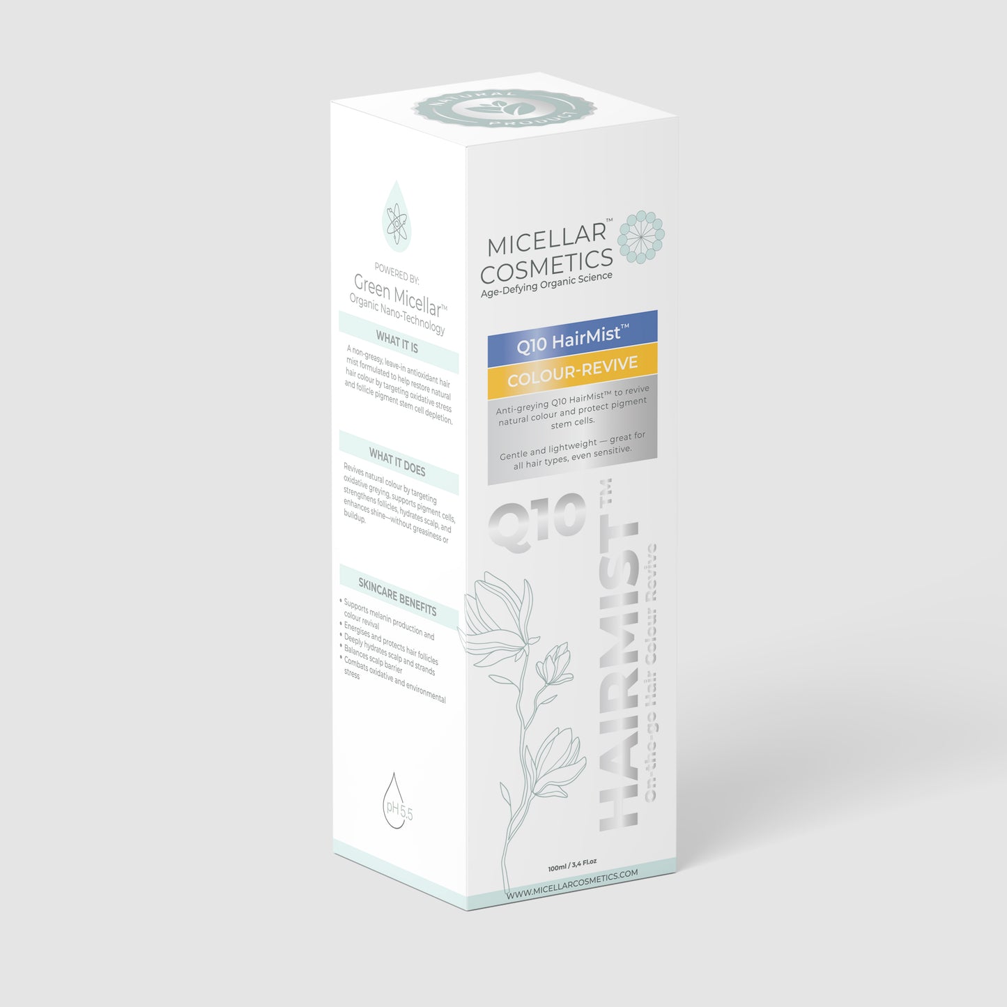 Micellar Cosmetics™ | Q10 Colour Revive HairMist™