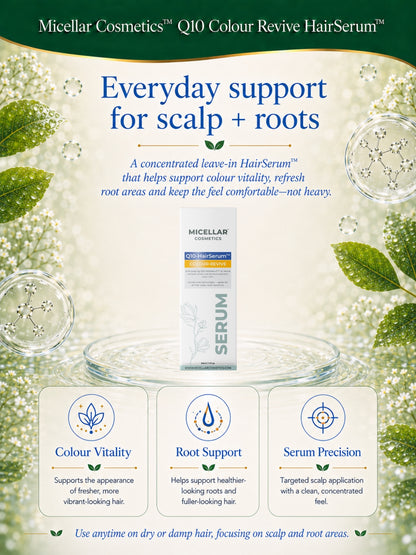 Micellar Cosmetics™ | Q10 Colour-Revive HairSerum™