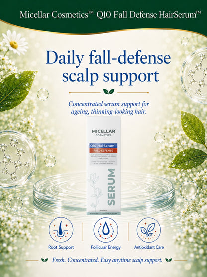 Micellar Cosmetics™ | Q10 Fall-Defense HairSerum™