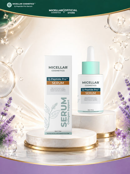 Micellar Cosmetics™ | Q-Peptide Pro™ Serum | Advanced Peptide Repair
