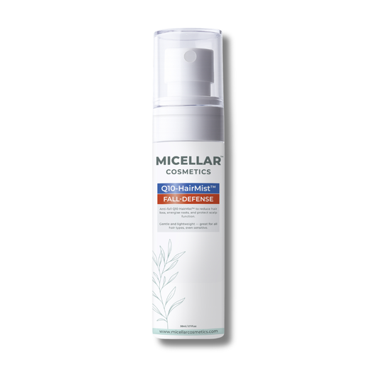 Micellar Cosmetics™ | Q10 Fall-Defense HairMist™
