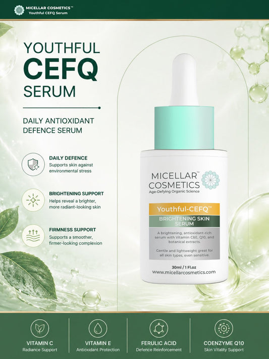 Micellar Cosmetics™ | Youthful-CEFQ™ Anti-Aging Serum