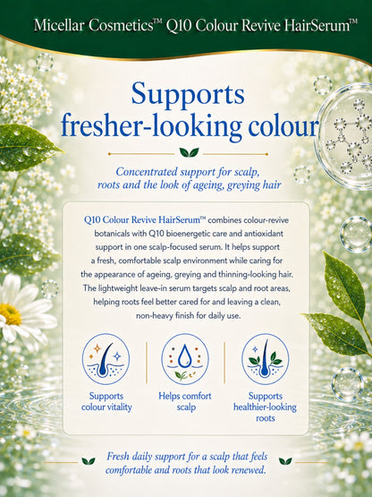 Micellar Cosmetics™ | Q10 Colour-Revive HairSerum™