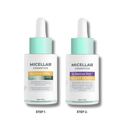 Youthful CEFQ™ + Q-Retinol Pro™ Day/Night Duo