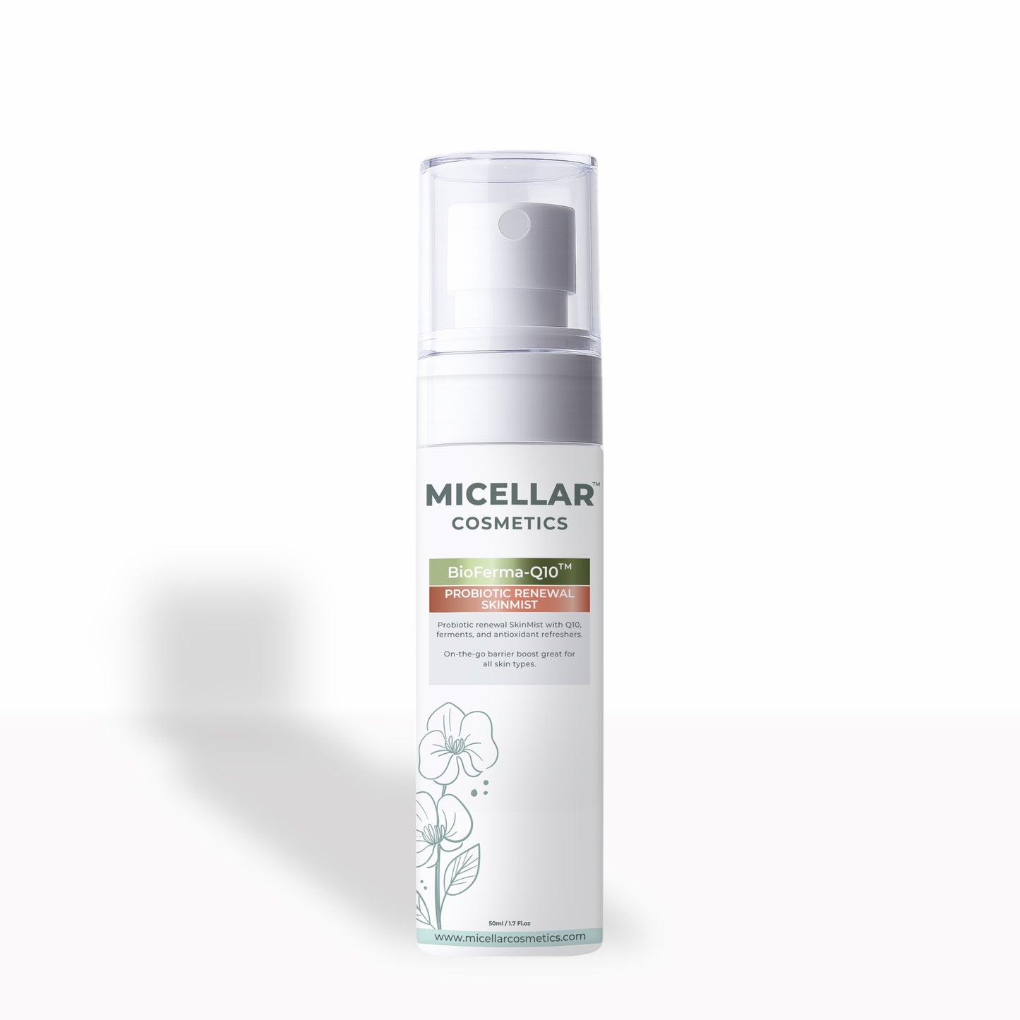 Micellar Cosmetics™ | Q10-BioFerma™ Probiotic Renewal SkinMist