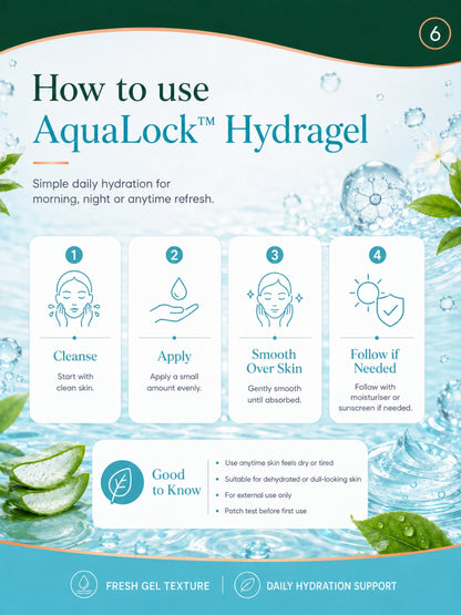 Micellar Cosmetics™ |  AquaLock™ HydraGel