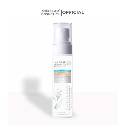 Micellar Cosmetics™ AquaLock SkinMist™ | Weightless Multi-Level Hydration