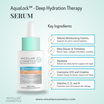 Micellar Cosmetics™ | AquaLock™ Deep Hydration Serum