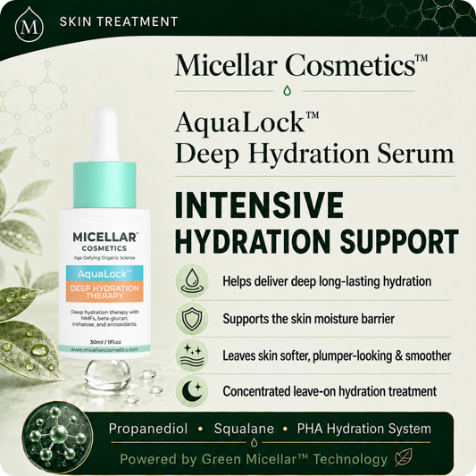 Micellar Cosmetics™ | AquaLock™ Deep Hydration Serum