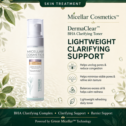 Micellar Cosmetics™ | DermaClear™ BHA Clarifying Toner / Micellar Water