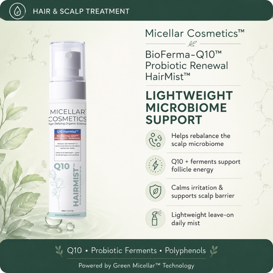 Micellar Cosmetics™ | BioFerma-Q10™ Probiotic Renewal HairMist™