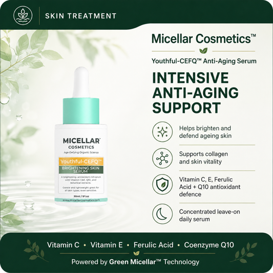 Micellar Cosmetics™ | Youthful-CEFQ™ Anti-Aging Serum