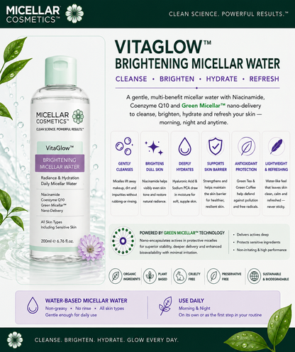 VitaGlow™ | Vitamin B Micellar Water
