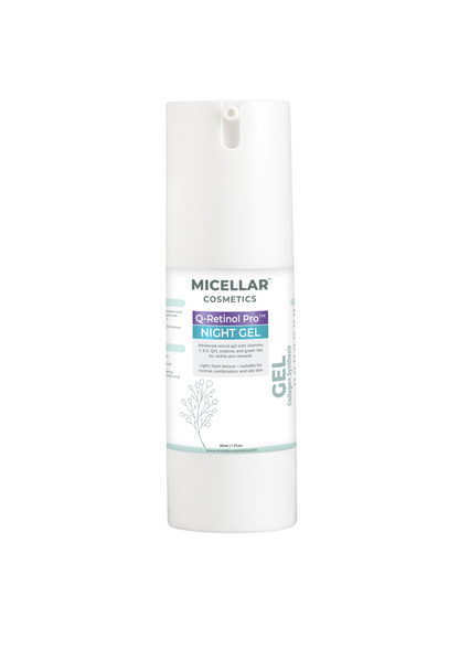 Micellar Cosmetics™ | Q-Retinol Pro™ Gel | Advanced Night Renewal Gel