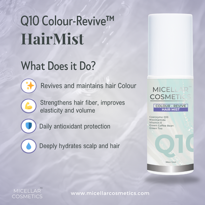 Micellar Cosmetics™ | Q10 Colour Revive HairMist™