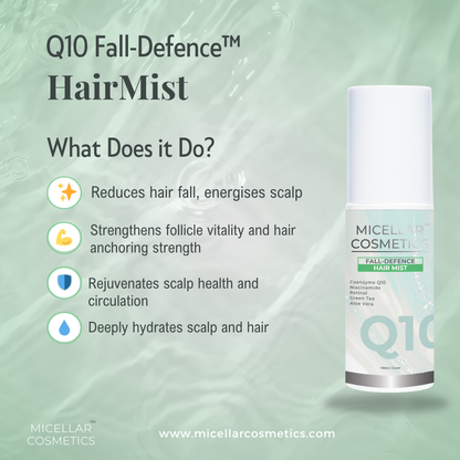 Micellar Cosmetics™ | Q10 Fall Defense HairMist™