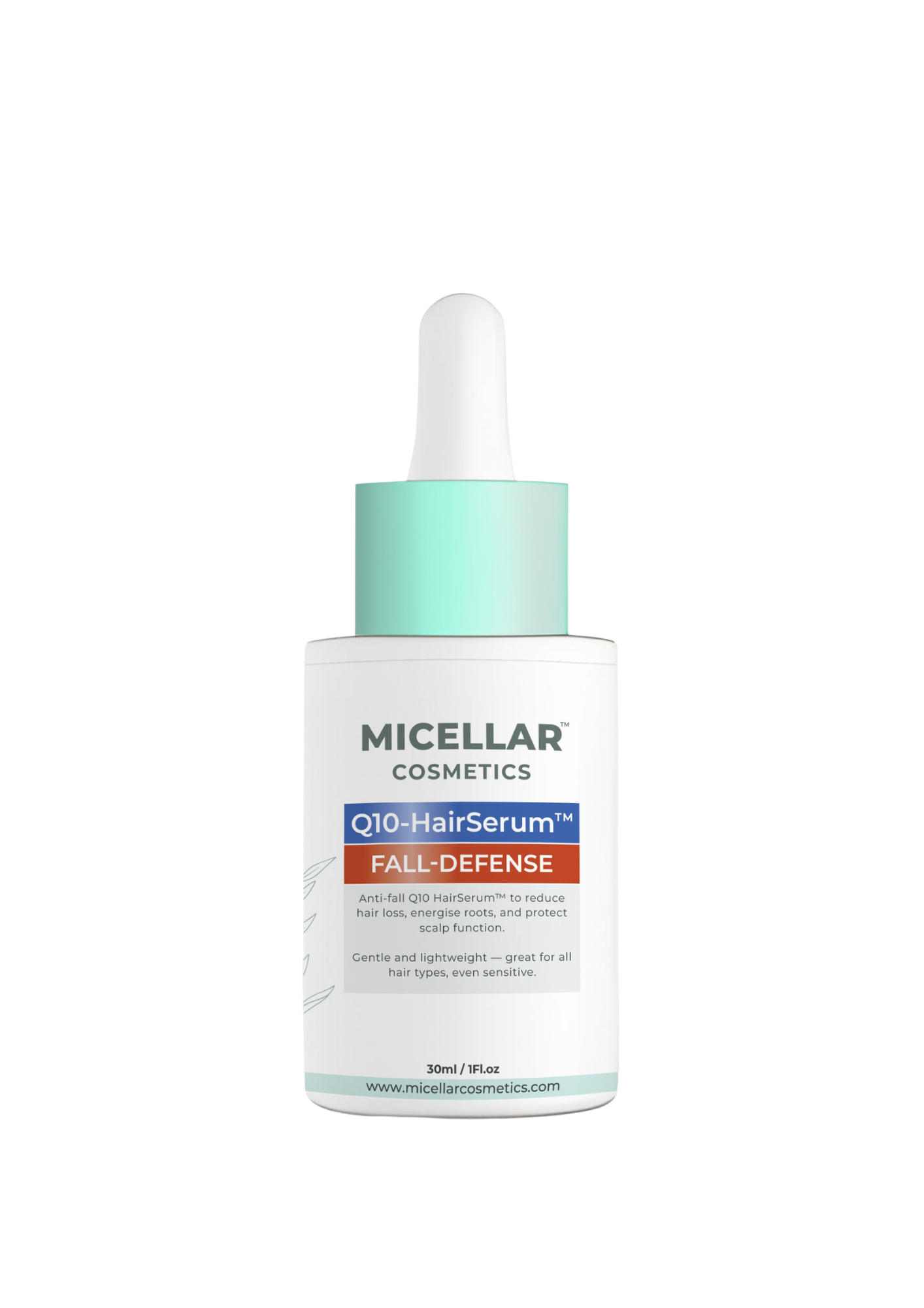 Micellar Cosmetics™ | Q10 Fall-Defense HairSerum™