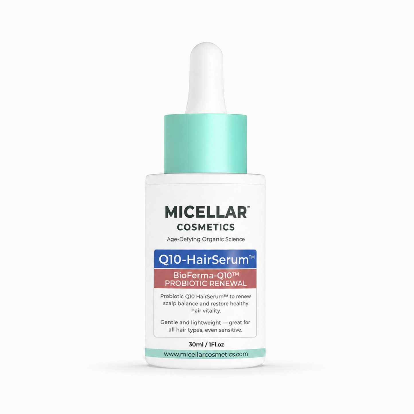 Micellar Cosmetics™ | BioFerma-Q10™ Probiotic Renewal HairSerum™