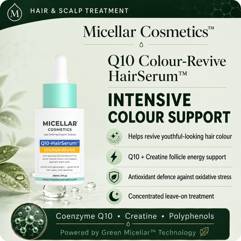 Micellar Cosmetics™ | Q10 Colour-Revive HairSerum™