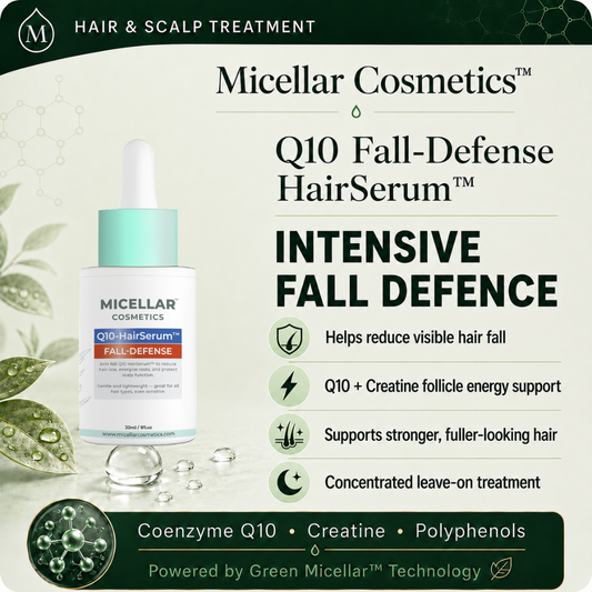 Micellar Cosmetics™ | Q10 Fall-Defense HairSerum™