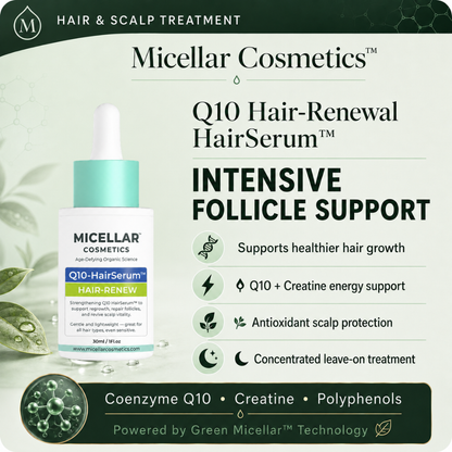 Micellar Cosmetics™ | Q10 Hair-Renewal HairSerum™