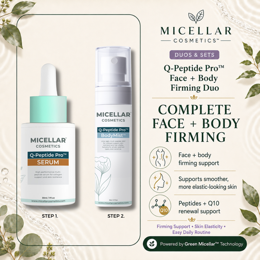 Q-Peptide Pro™ Face + Body Firming Duo