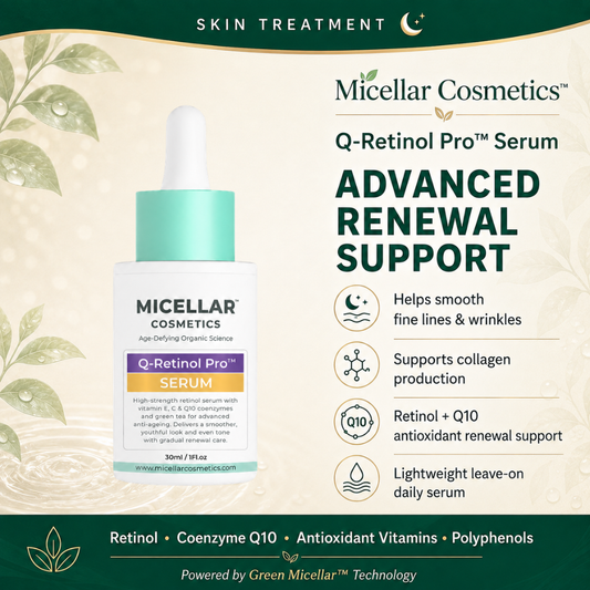 Micellar Cosmetics™ | Q-Retinol Pro™ Serum | Advanced Renewal Serum