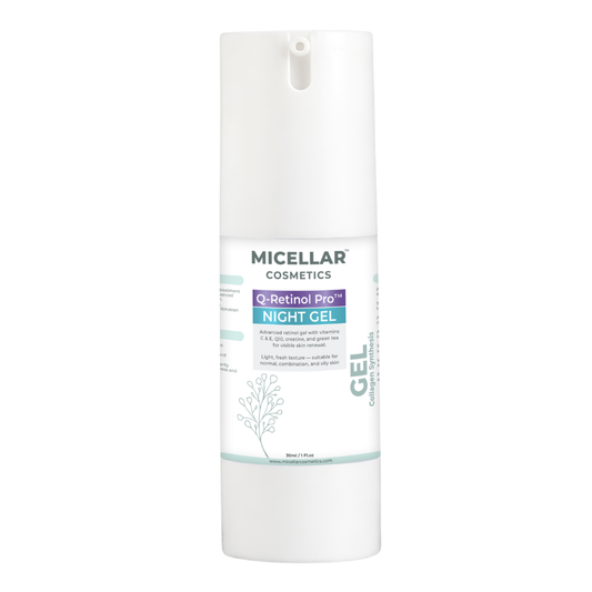 Micellar Cosmetics™ | Q-Retinol Pro™ Gel | Advanced Night Renewal Gel