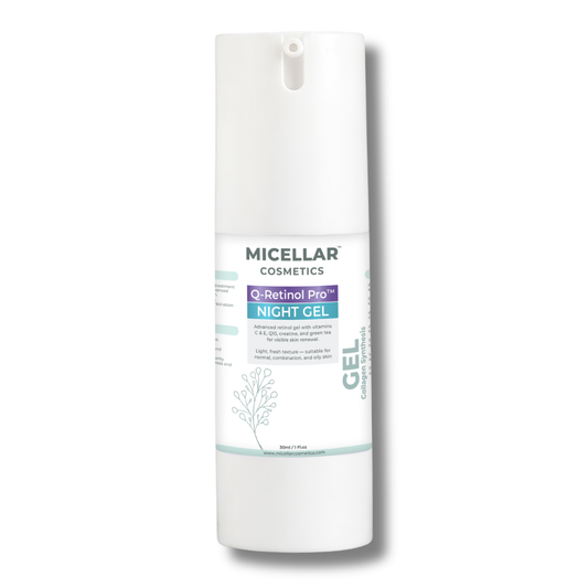 Micellar Cosmetics™ | Q-Retinol Pro™ Gel | Advanced Night Renewal Gel